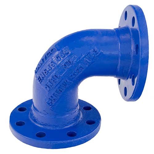 Fixed flanged fittings